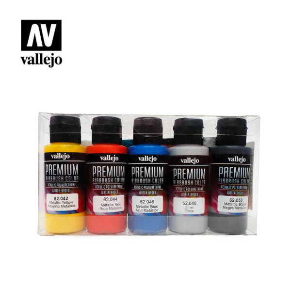 Vallejo Premium Color Sets - Metallic Colors